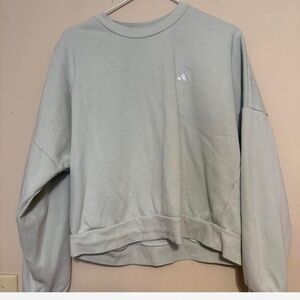 adidas Women's Long Sleeve Tee - Light Gray